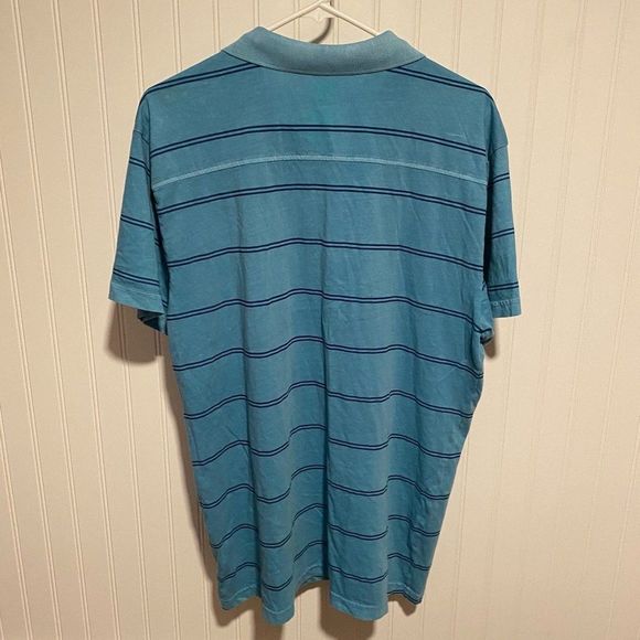 Mens RVCA slim fit striped Polo shirt - Picture 4 of 4